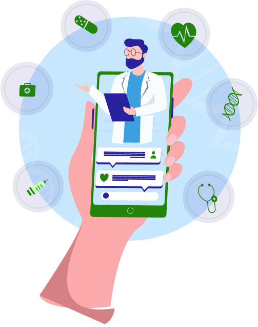 Clinically approved illustration