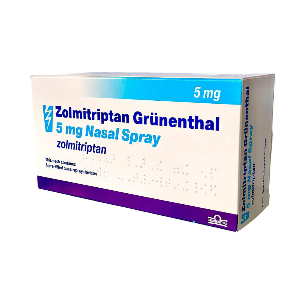Zomig (Zolmitriptan) Nasal Spray for Migraine Relief
