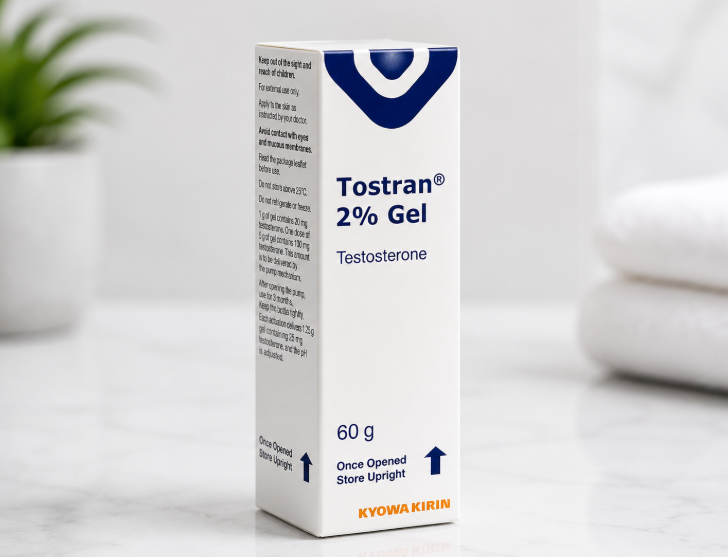 Testosterone Gel for Men (Tostran Gel)