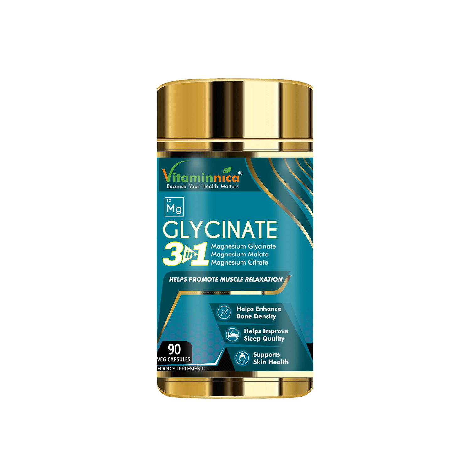 Vitaminnica Magnesium Glycinate 3 in 1