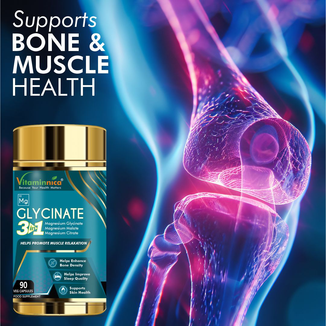 Vitaminnica Magnesium Glycinate 3 in 1- 90 Capsules - Image 5