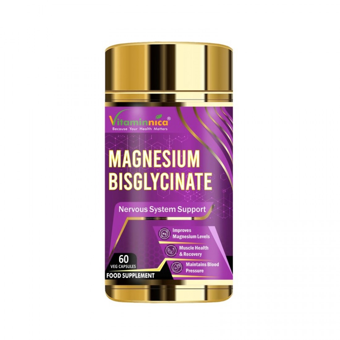 Vitaminnica Magnesium Bisglycinate Capsules 60’s – GW