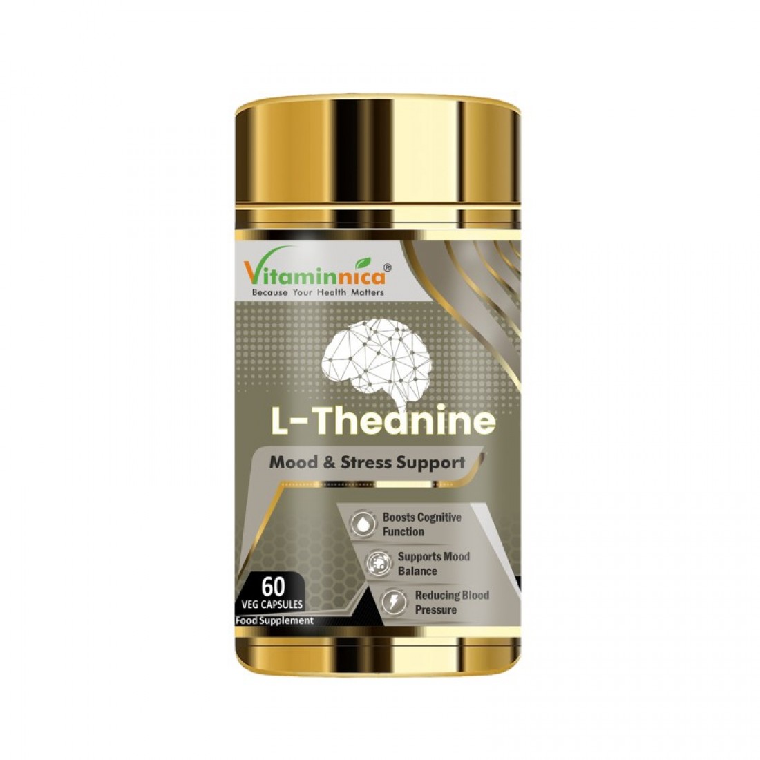 Vitaminnica L-Theanine 200mg Capsules 60’s – Sleep H, GW