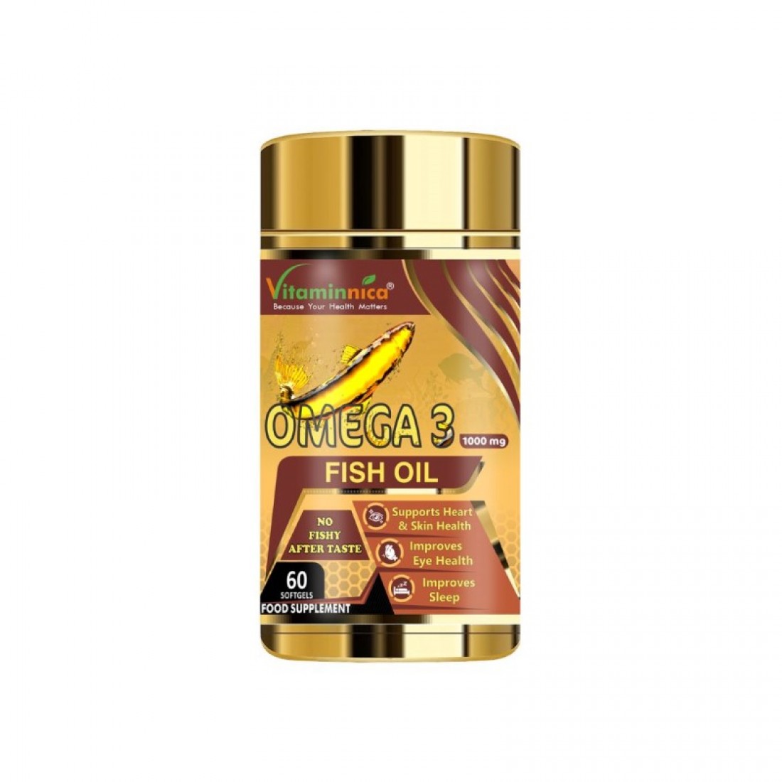 Vitaminnica Omega-3 1000mg Softgels 60's - GW