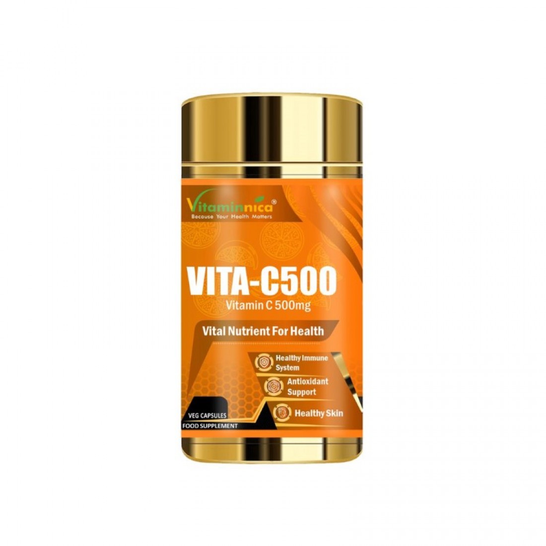 Vitaminnica Vita-C500 500mg Capsules 60’s (D) – GW