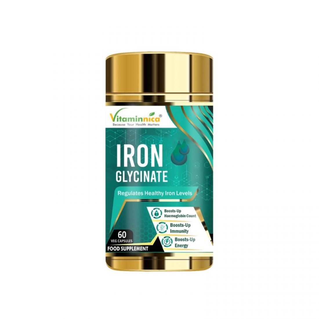 Vitaminnica Iron Glycinate Capsules 60’s – GW, WHWH