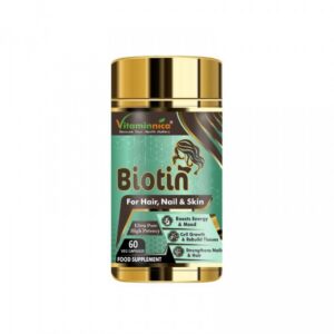 Vitaminnica Biotin 10,000mcg Capsules 60’s – GW