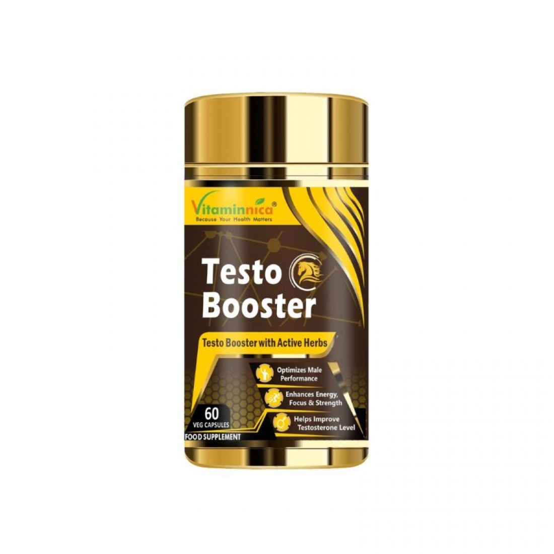 Vitaminnica Testo Booster Capsules 60’s  – GW