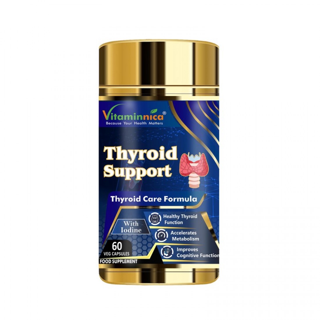 Vitaminnica Thyroid Support Capsules 60’s  – GW