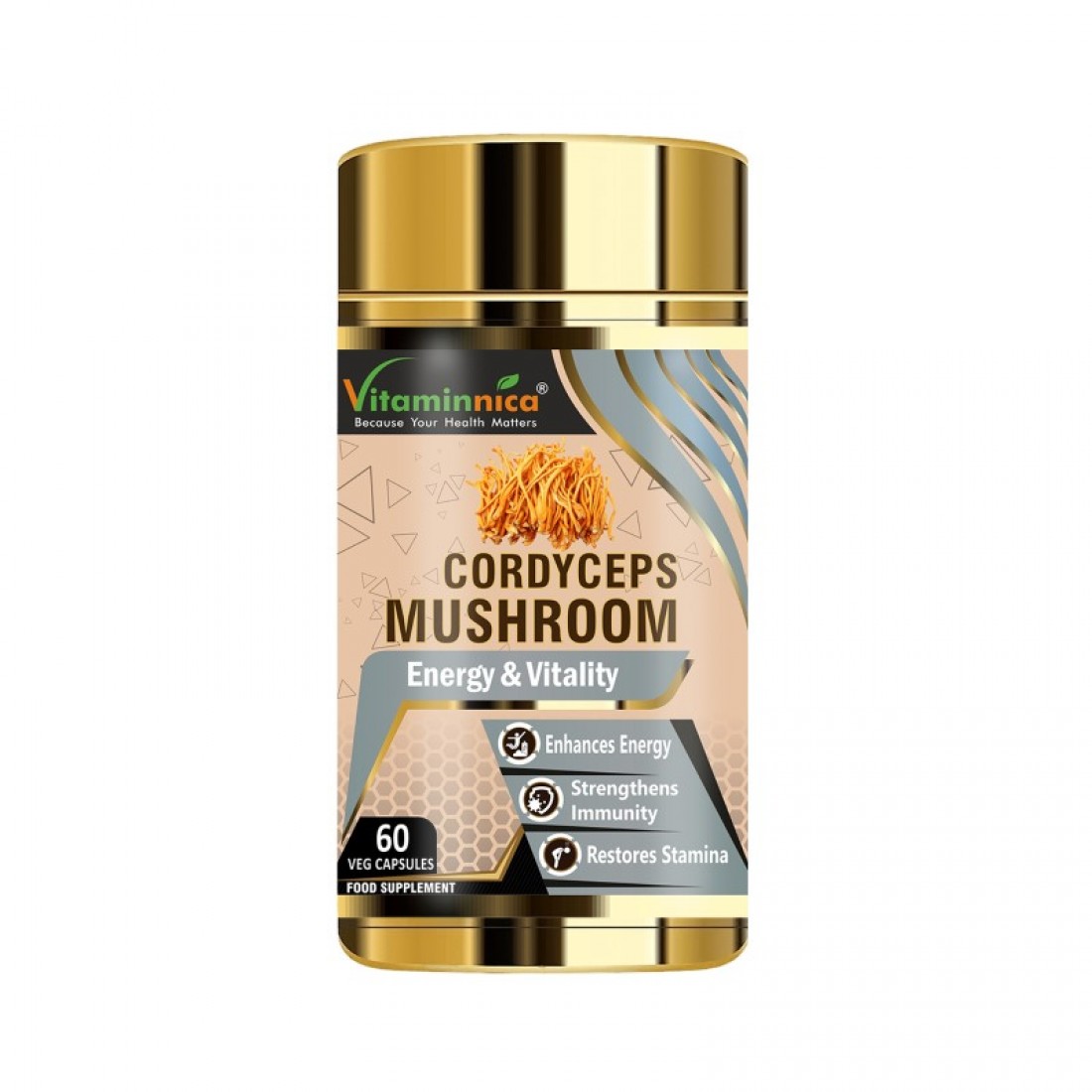 Vitaminnica Cordyceps Mushroom 500mg Capsules 60’s – GW