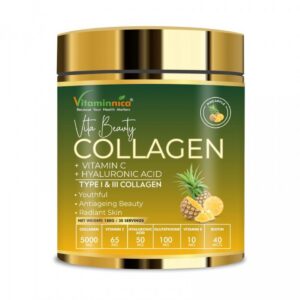 Vitaminnica Collagen Powder 180g Pineapple B&J H, GW