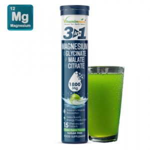 Vitaminnica Magnesium 3 in 1 Effervescent Tablets 15’s Green Apple – GW