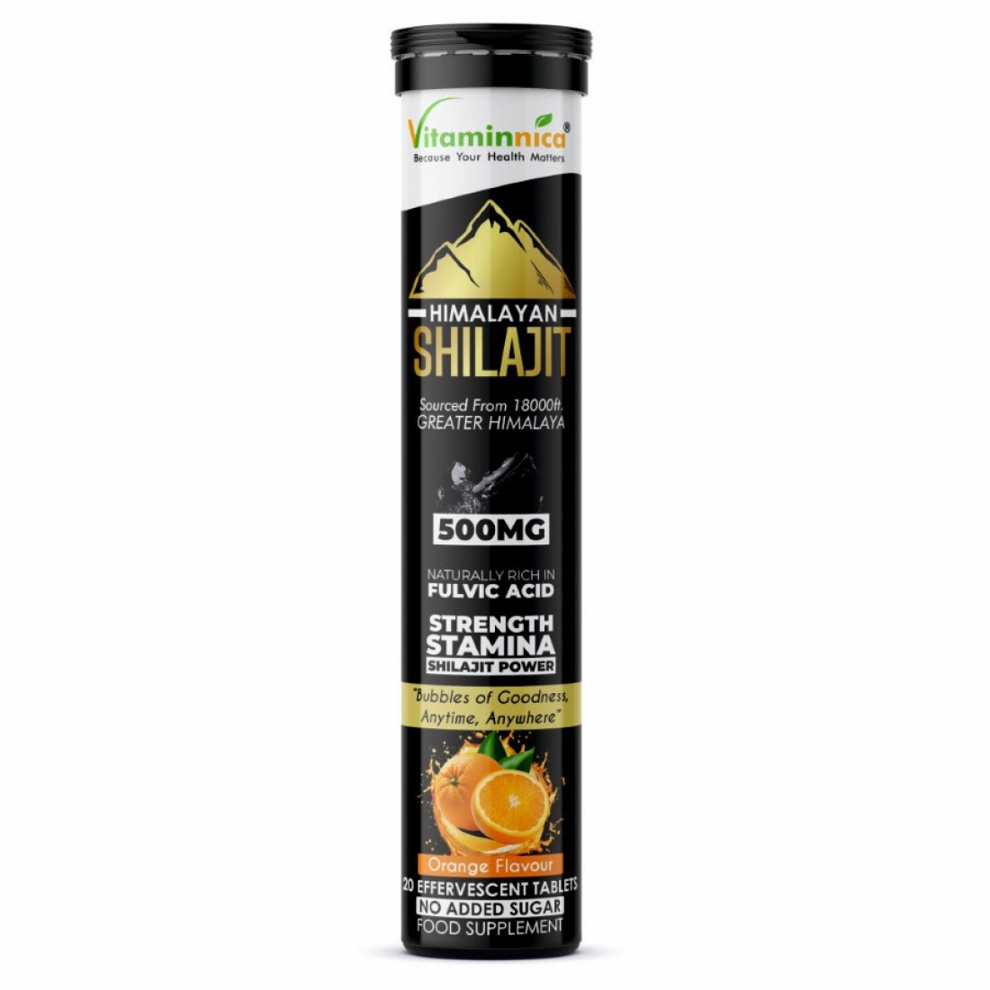 Vitaminnica Effervescent Tablets 20’s Shilajit – GW