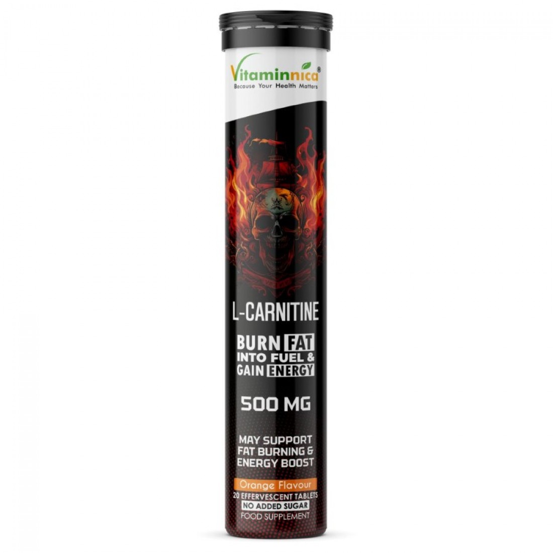 Vitaminnica Effervescent Tablets 20’s L-Carnitine – GW